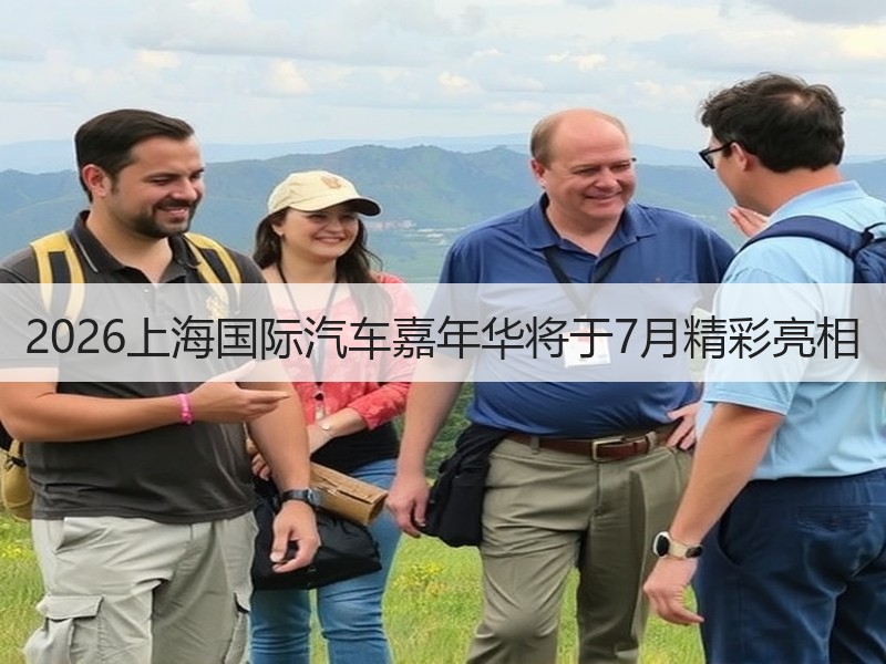 2026上海国际汽车嘉年华将于7月精彩亮相