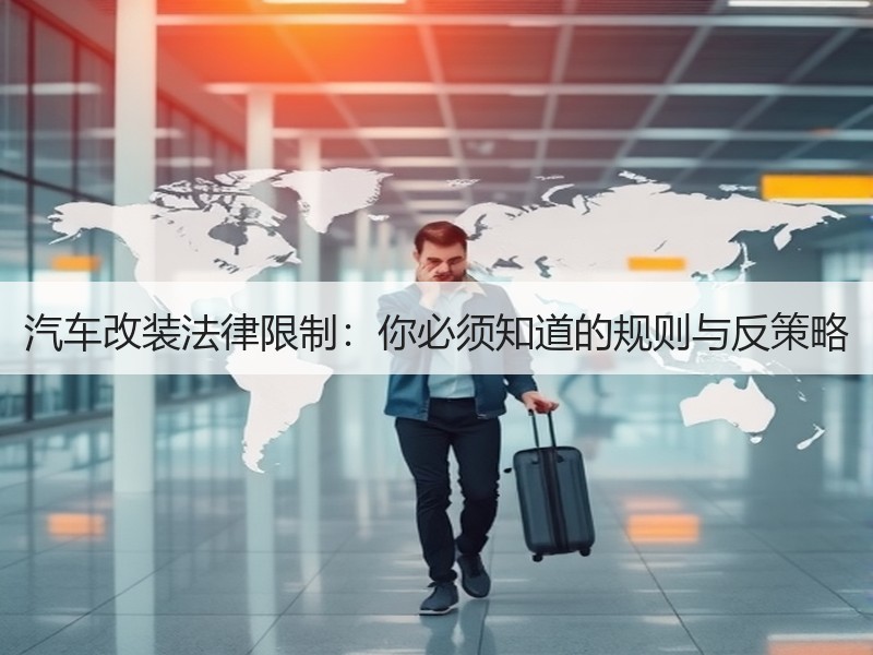 汽车改装法律限制：你必须知道的规则与反策略