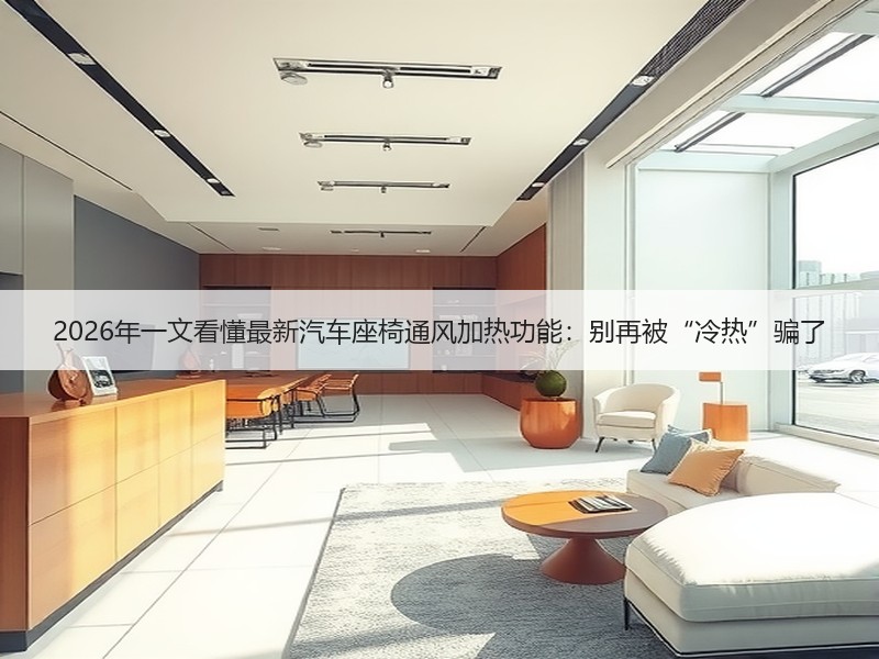 2026年一文看懂最新汽车座椅通风加热功能：别再被“冷热”骗了