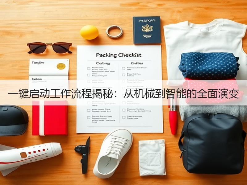 一键启动工作流程揭秘：从机械到智能的全面演变
