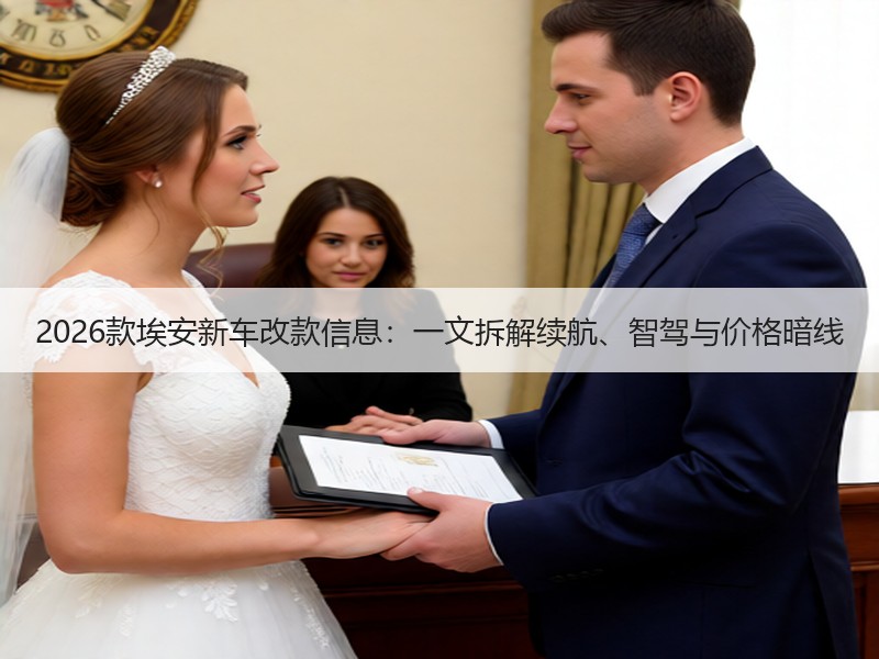 2026款埃安新车改款信息：一文拆解续航、智驾与价格暗线