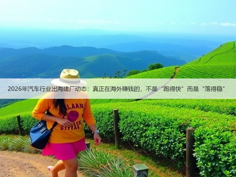 2026年汽车行业出海建厂动态：真正在海外赚钱的，不是“跑得快”而是“落得稳”