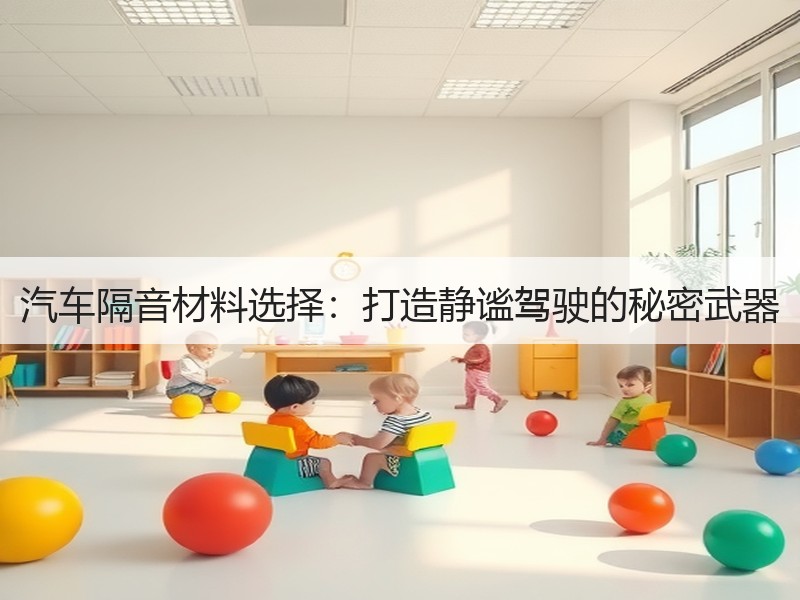汽车隔音材料选择：打造静谧驾驶的秘密武器