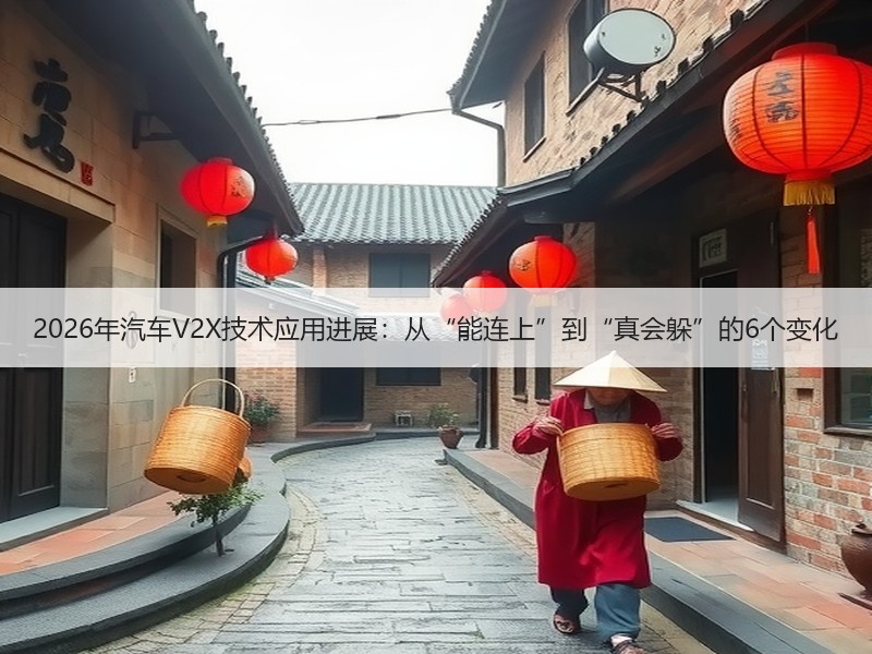 2026年汽车V2X技术应用进展：从“能连上”到“真会躲”的6个变化