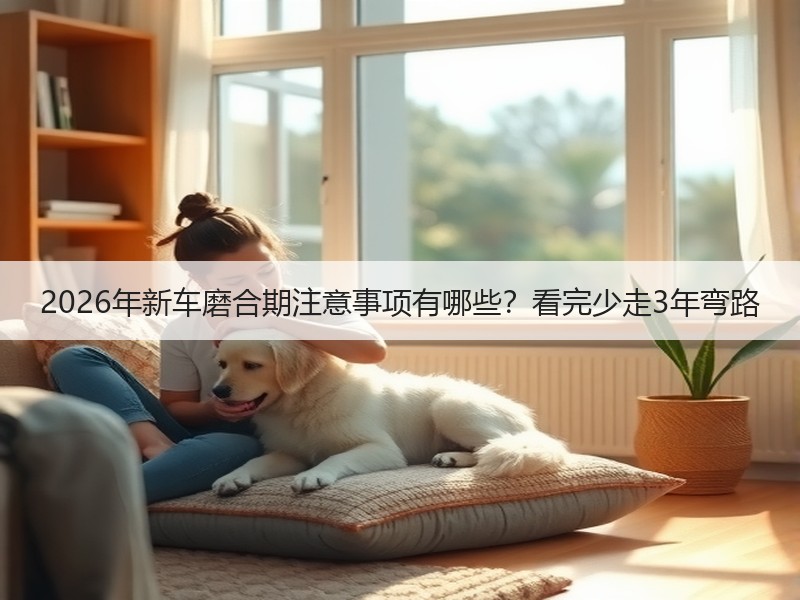 2026年新车磨合期注意事项有哪些？看完少走3年弯路