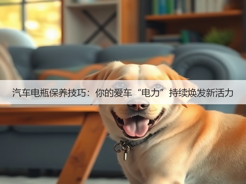 汽车电瓶保养技巧：你的爱车“电力”持续焕发新活力