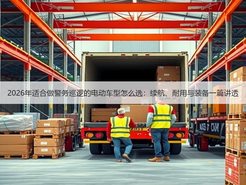 2026年适合做警务巡逻的电动车型怎么选：续航、耐用与装备一篇讲透