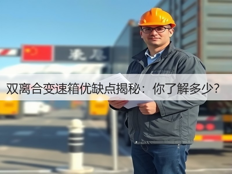 双离合变速箱优缺点揭秘：你了解多少？