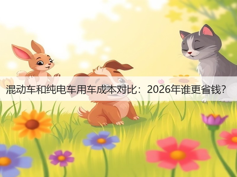 混动车和纯电车用车成本对比：2026年谁更省钱？