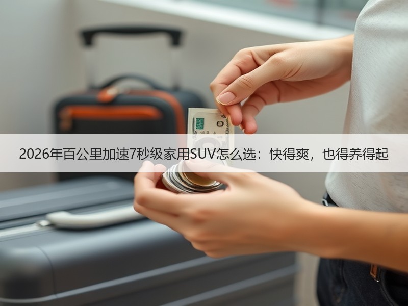 2026年百公里加速7秒级家用SUV怎么选：快得爽，也得养得起