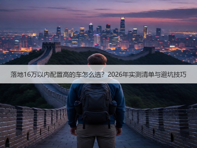 落地16万以内配置高的车怎么选？2026年实测清单与避坑技巧