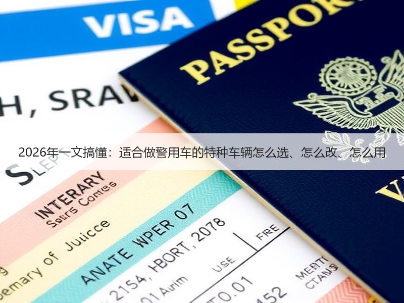 2026年一文搞懂：适合做警用车的特种车辆怎么选、怎么改、怎么用