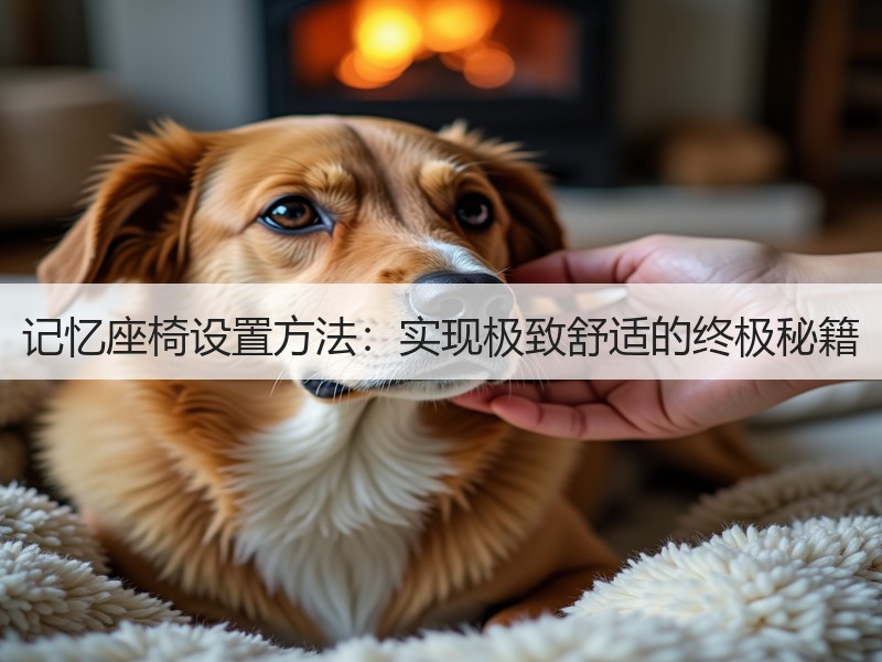 记忆座椅设置方法：实现极致舒适的终极秘籍