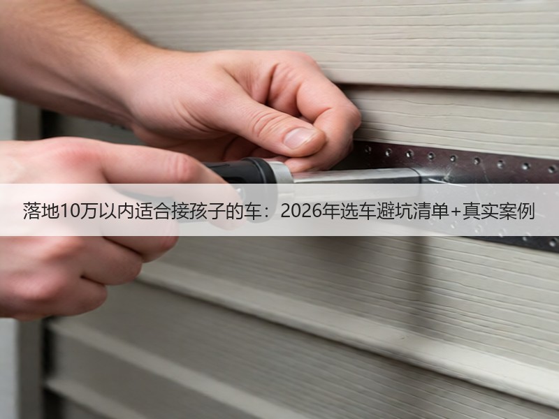 落地10万以内适合接孩子的车：2026年选车避坑清单+真实案例