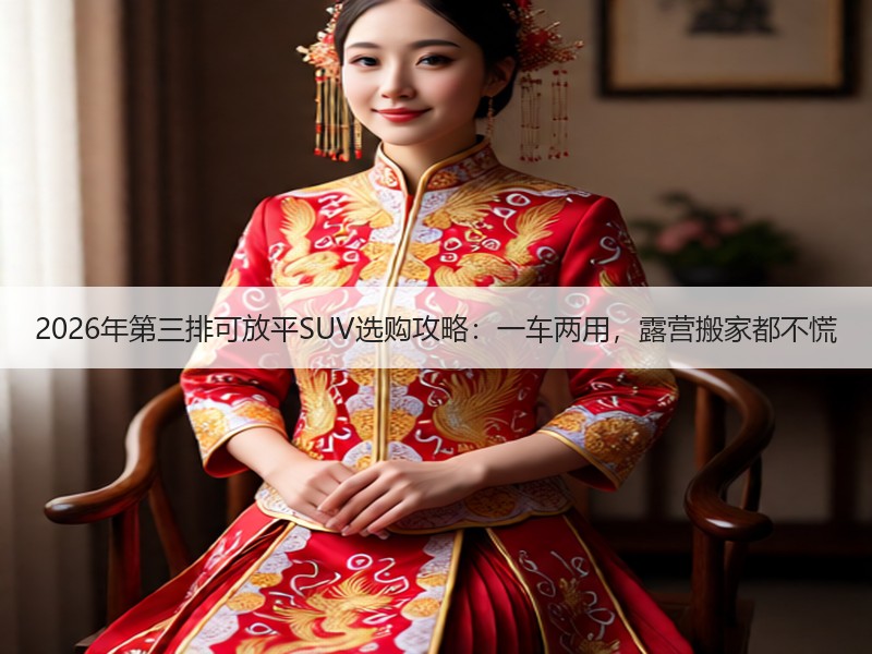 2026年第三排可放平SUV选购攻略：一车两用，露营搬家都不慌