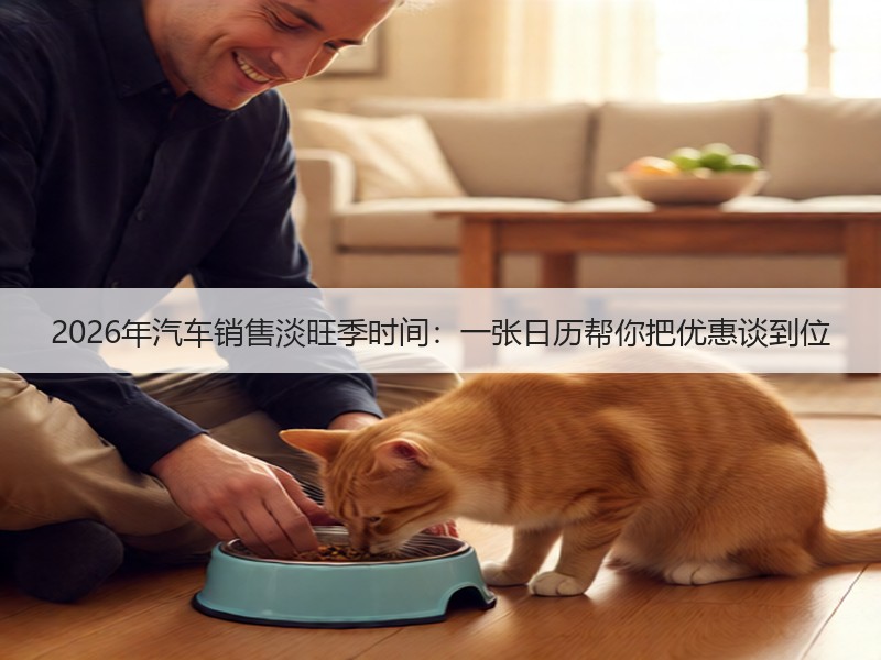 2026年汽车销售淡旺季时间：一张日历帮你把优惠谈到位