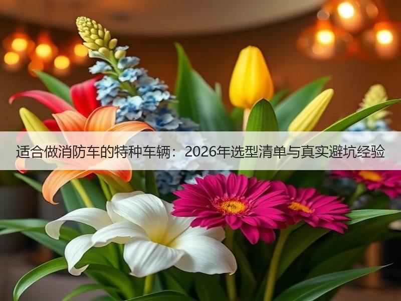 适合做消防车的特种车辆：2026年选型清单与真实避坑经验