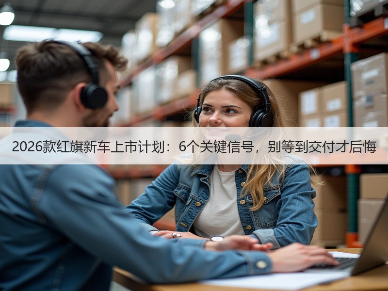 2026款红旗新车上市计划：6个关键信号，别等到交付才后悔