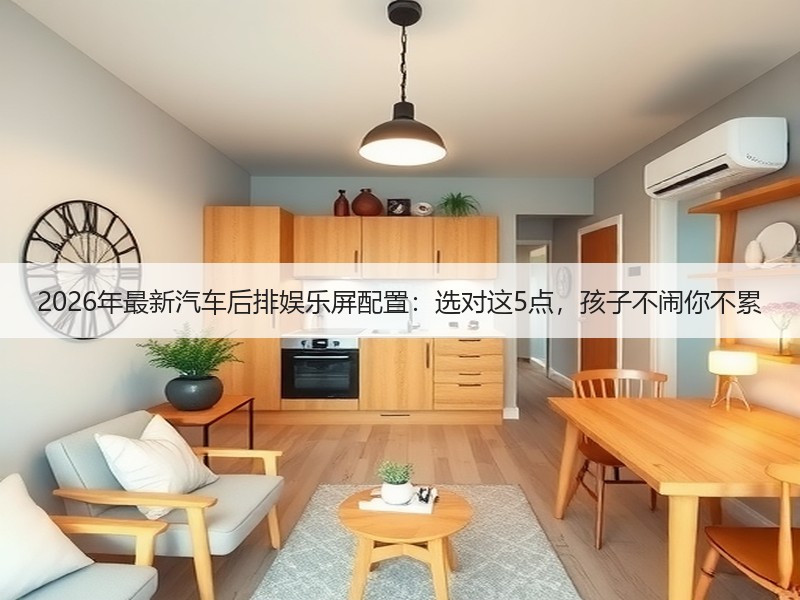 2026年最新汽车后排娱乐屏配置：选对这5点，孩子不闹你不累