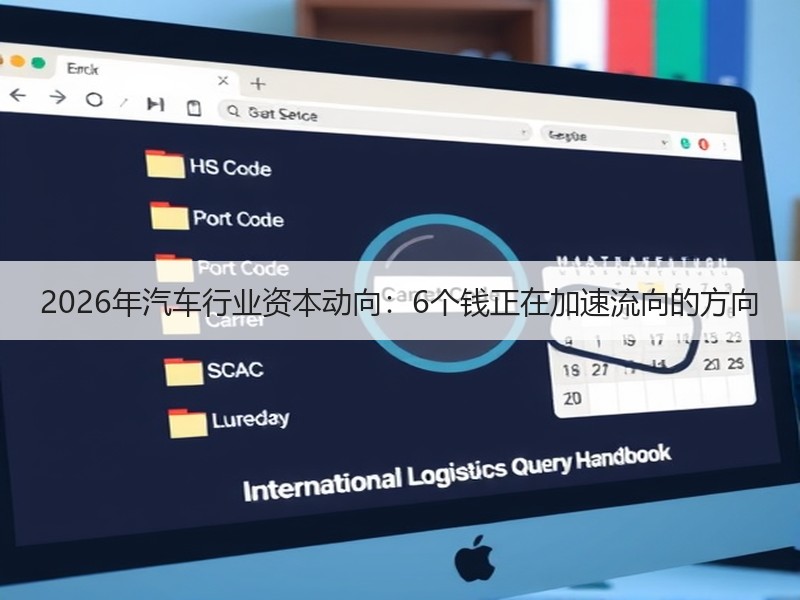 2026年汽车行业资本动向：6个钱正在加速流向的方向