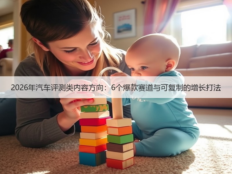 2026年汽车评测类内容方向：6个爆款赛道与可复制的增长打法