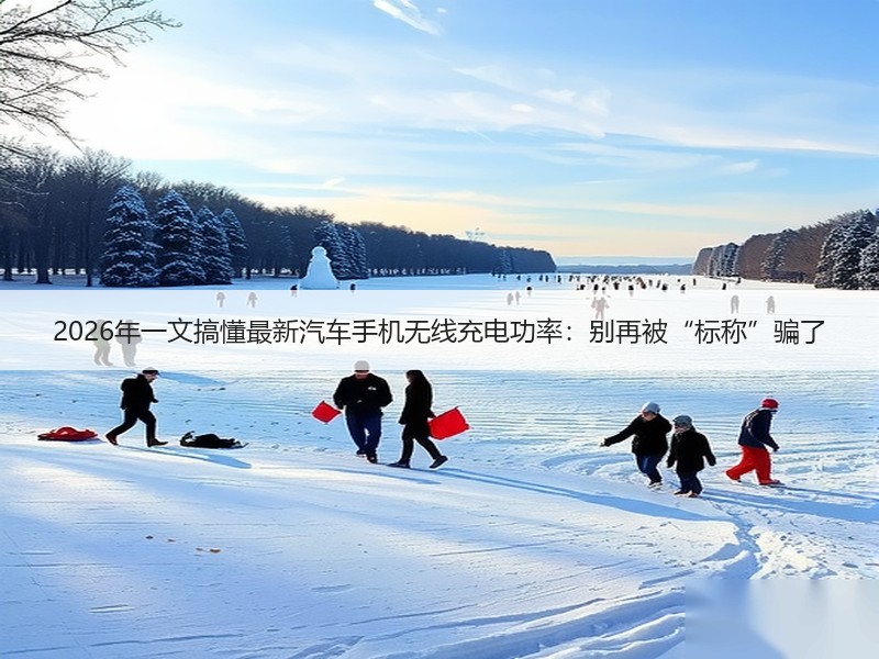 2026年一文搞懂最新汽车手机无线充电功率：别再被“标称”骗了