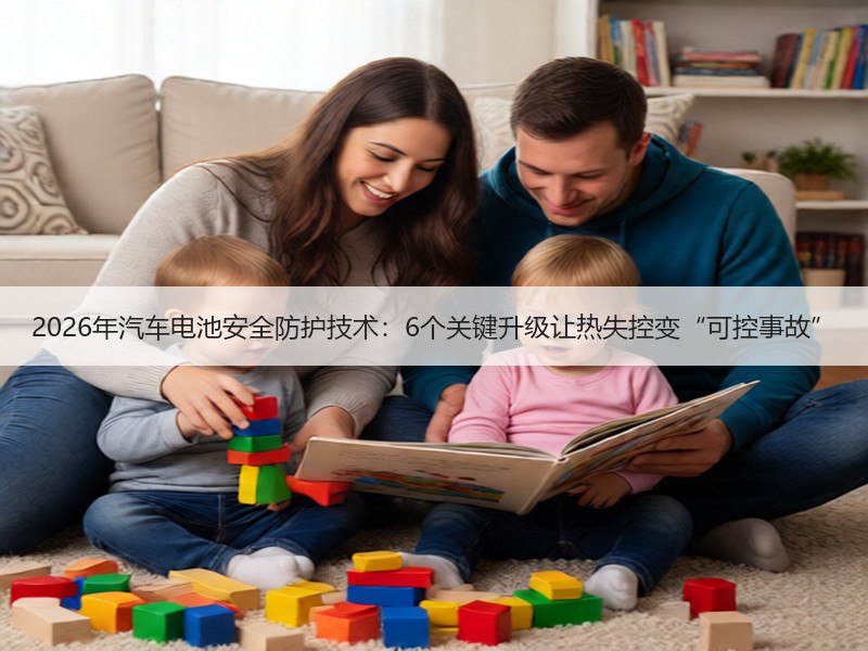 2026年汽车电池安全防护技术：6个关键升级让热失控变“可控事故”
