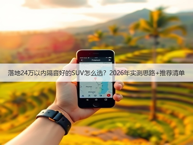 落地24万以内隔音好的SUV怎么选？2026年实测思路+推荐清单