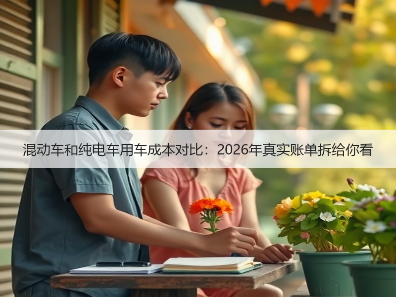 混动车和纯电车用车成本对比：2026年真实账单拆给你看