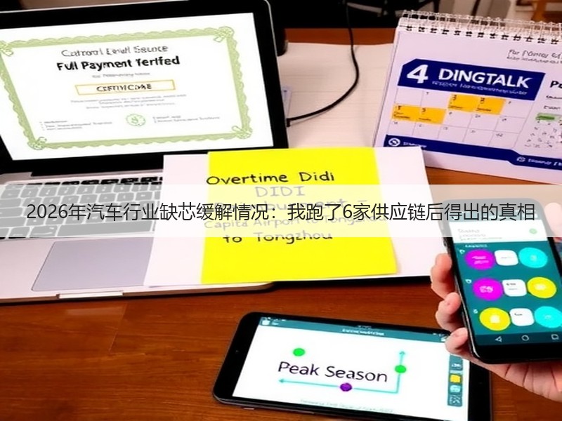 2026年汽车行业缺芯缓解情况：我跑了6家供应链后得出的真相