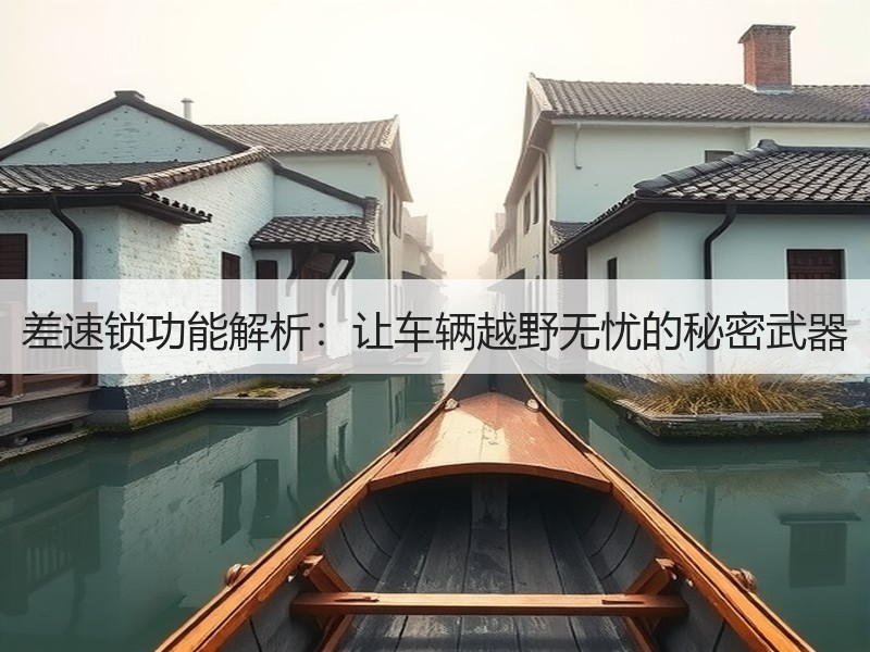 差速锁功能解析：让车辆越野无忧的秘密武器