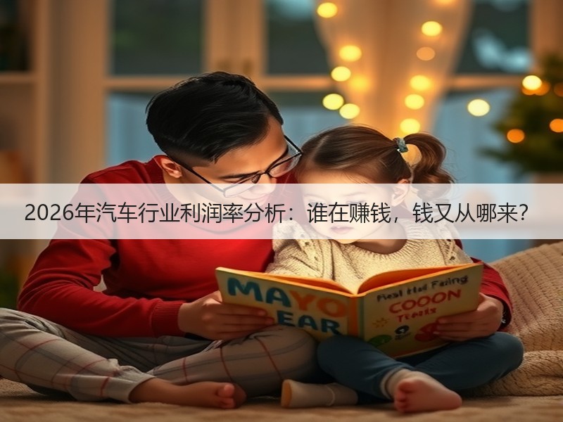 2026年汽车行业利润率分析：谁在赚钱，钱又从哪来？