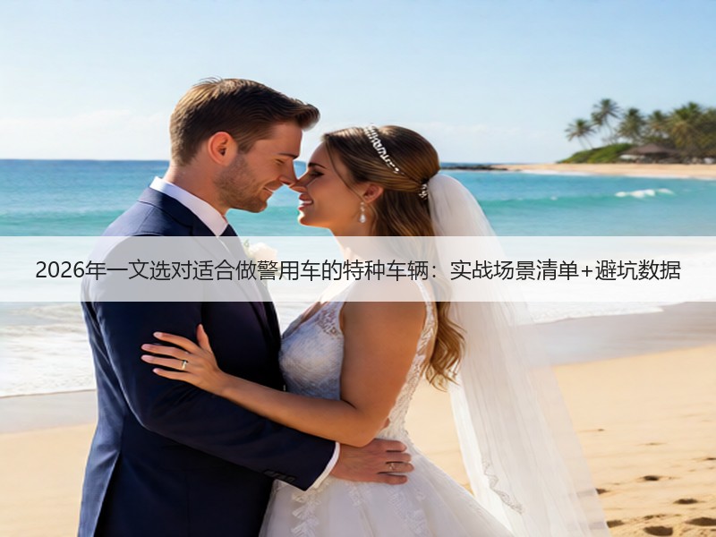 2026年一文选对适合做警用车的特种车辆：实战场景清单+避坑数据