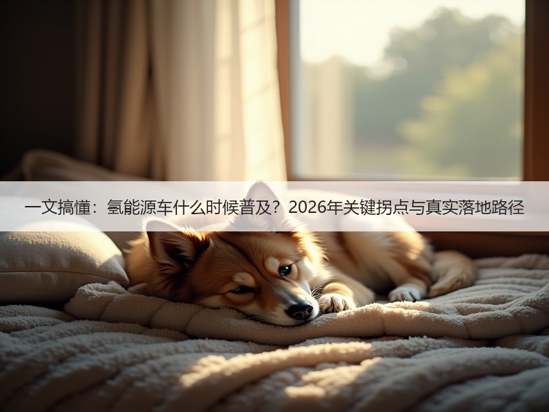 一文搞懂：氢能源车什么时候普及？2026年关键拐点与真实落地路径