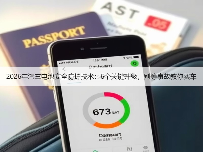 2026年汽车电池安全防护技术：6个关键升级，别等事故教你买车