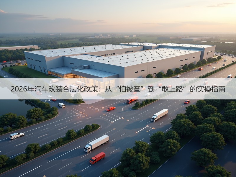 2026年汽车改装合法化政策：从“怕被查”到“敢上路”的实操指南