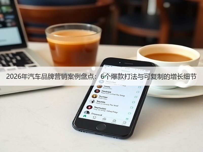 2026年汽车品牌营销案例盘点：6个爆款打法与可复制的增长细节