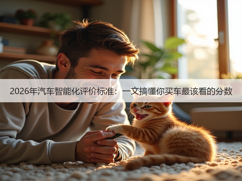 2026年汽车智能化评价标准：一文搞懂你买车最该看的分数