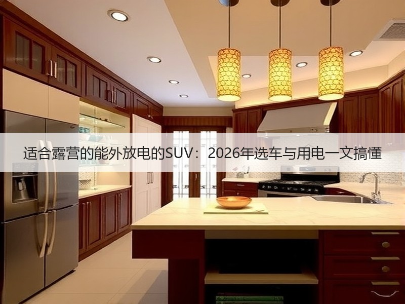 适合露营的能外放电的SUV：2026年选车与用电一文搞懂