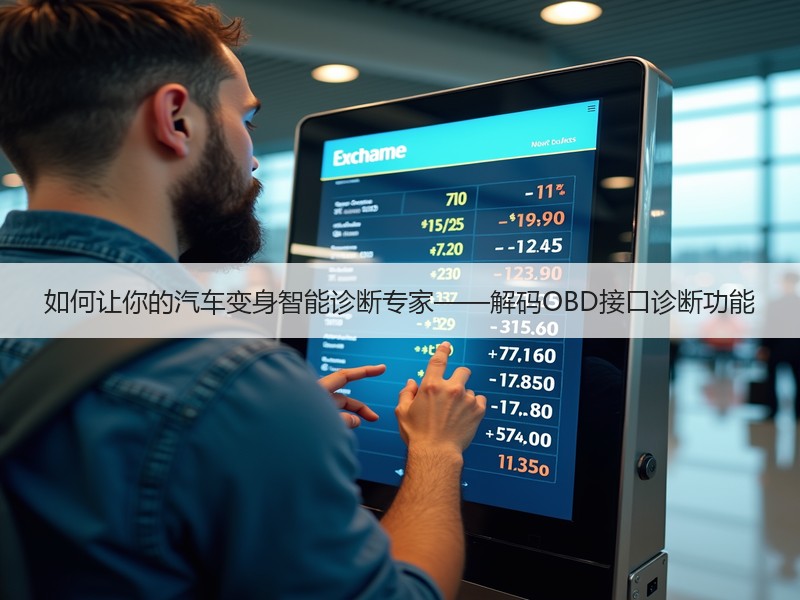 如何让你的汽车变身智能诊断专家——解码OBD接口诊断功能