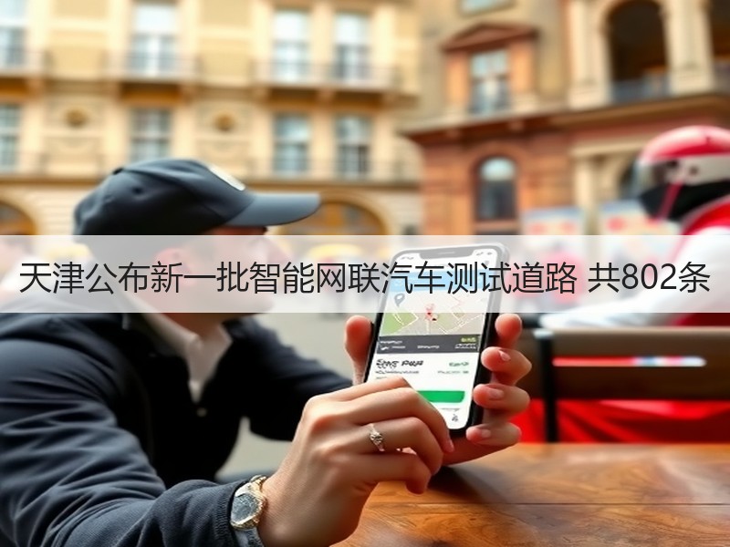 天津公布新一批智能网联汽车测试道路 共802条