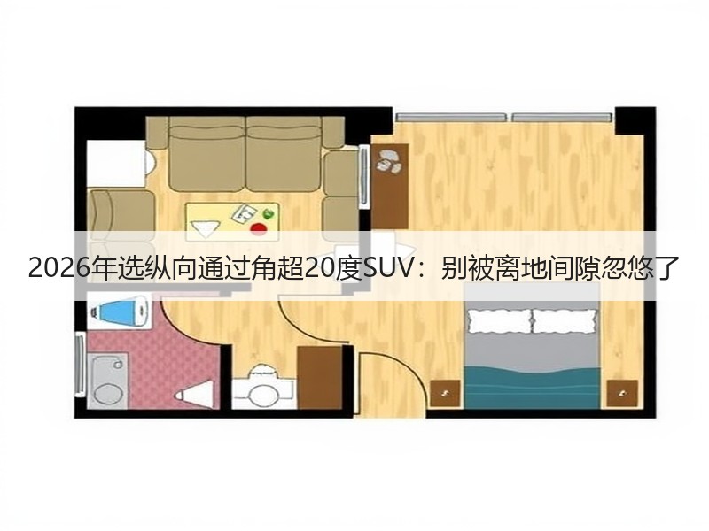 2026年选纵向通过角超20度SUV：别被离地间隙忽悠了