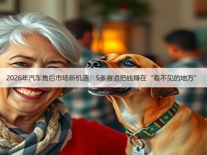 2026年汽车售后市场新机遇：5条赛道把钱赚在“看不见的地方”