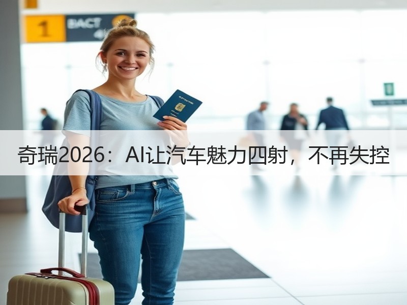 奇瑞2026：AI让汽车魅力四射，不再失控