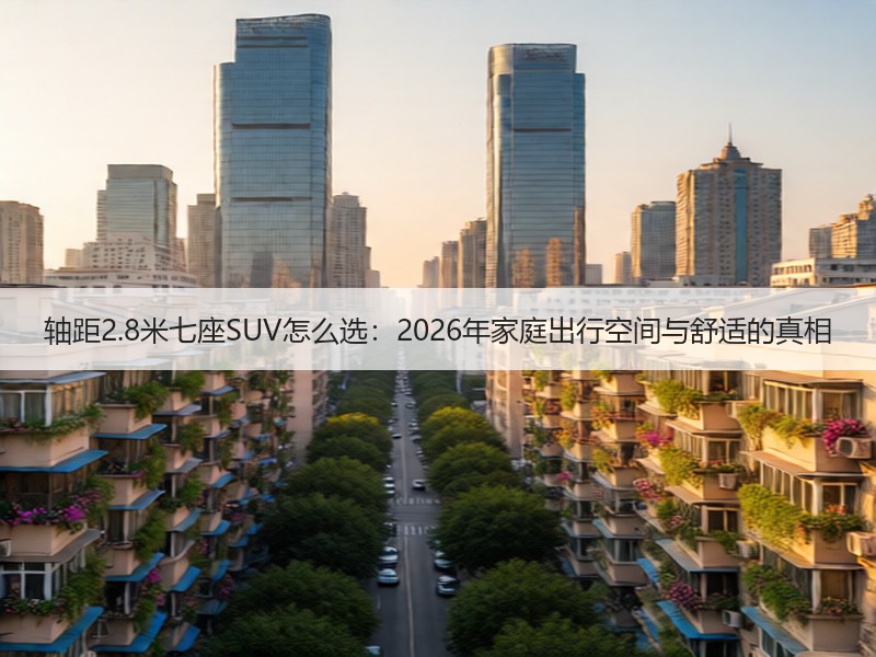 轴距2.8米七座SUV怎么选：2026年家庭出行空间与舒适的真相