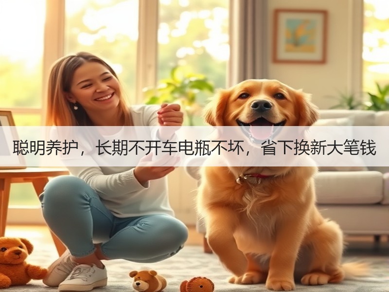聪明养护，长期不开车电瓶不坏，省下换新大笔钱