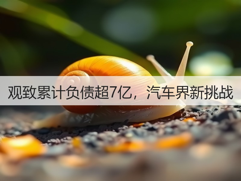 观致累计负债超7亿，汽车界新挑战