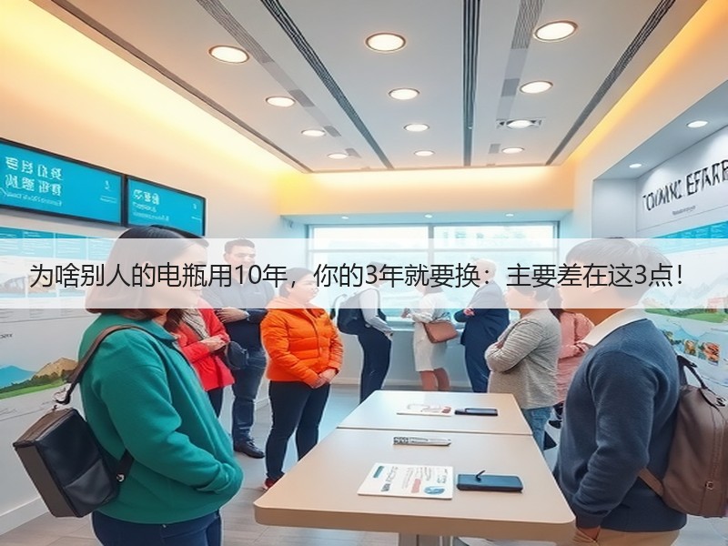 为啥别人的电瓶用10年，你的3年就要换：主要差在这3点！