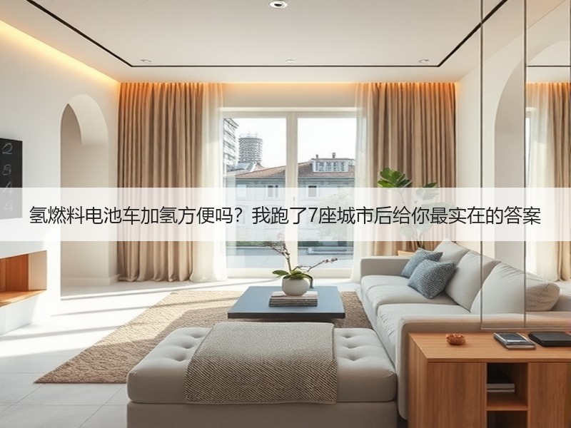 氢燃料电池车加氢方便吗？我跑了7座城市后给你最实在的答案
