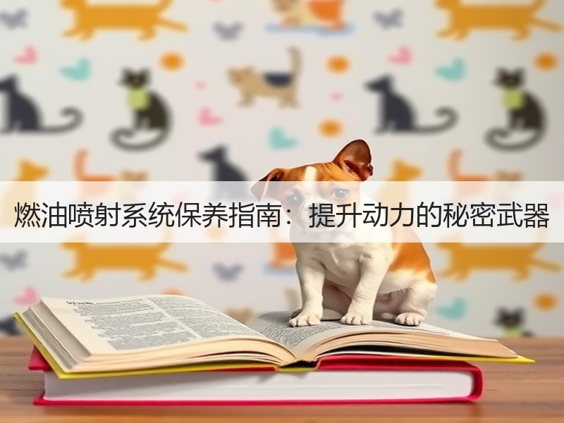 燃油喷射系统保养指南：提升动力的秘密武器
